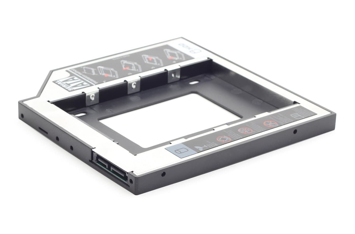 Adapter, ramka na dysk HDD i SSD 5.25&amp;quot; do 2.5&amp;quot; Gembird MF-95-02