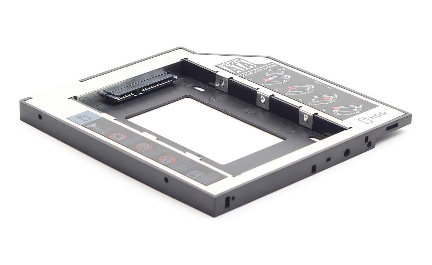 Adapter, ramka na dysk HDD i SSD 5.25&amp;quot; do 2.5&amp;quot; Gembird MF-95-02