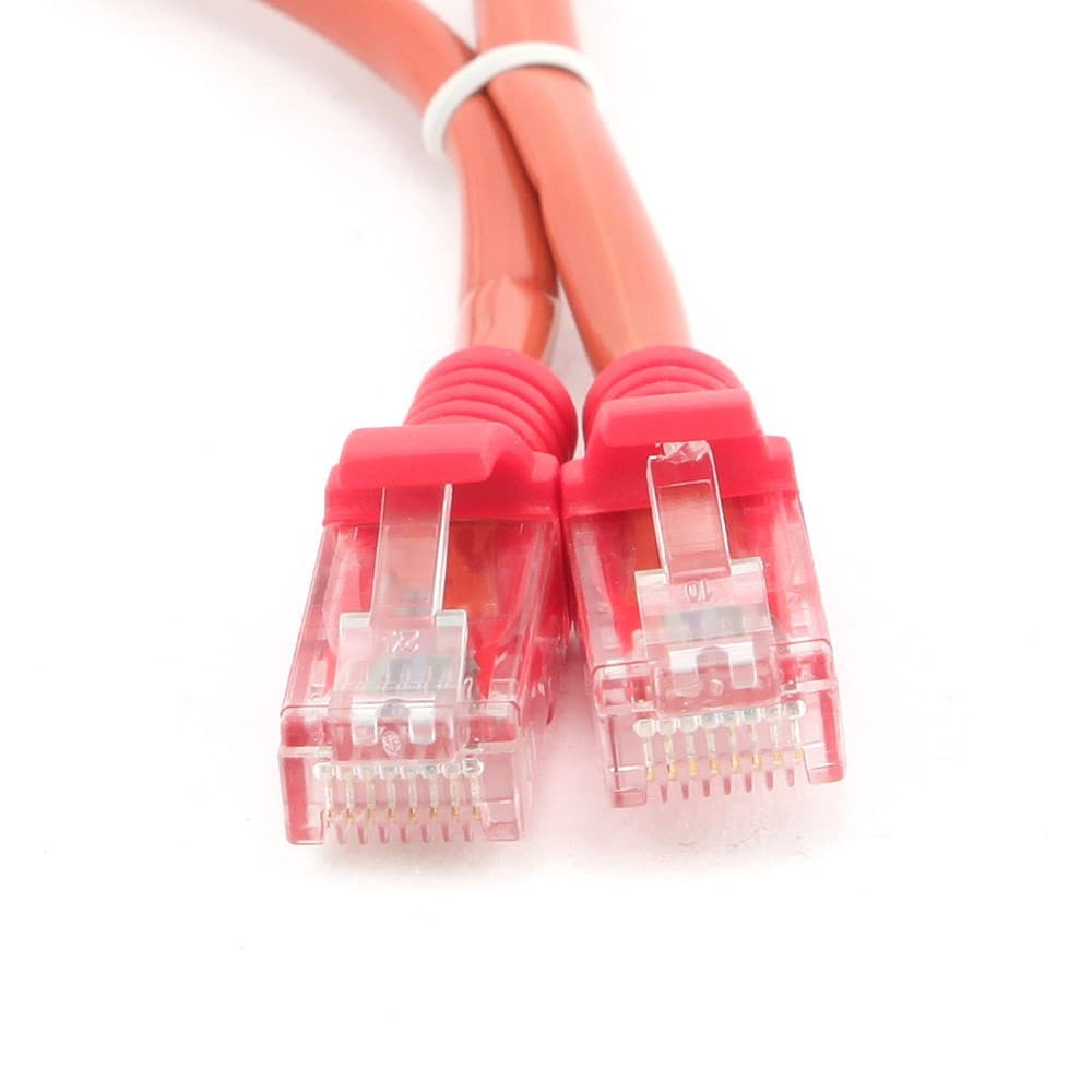 Kabel sieciowy UTP Gembird PP12-0.5M/R kat. 5e, Patch cord RJ-45 (0,5 m)