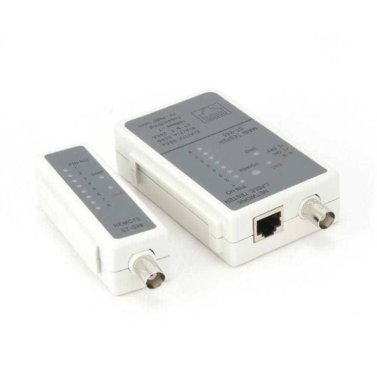 Tester kabli RJ45 UTP STP RG-58 Gembird NCT-1