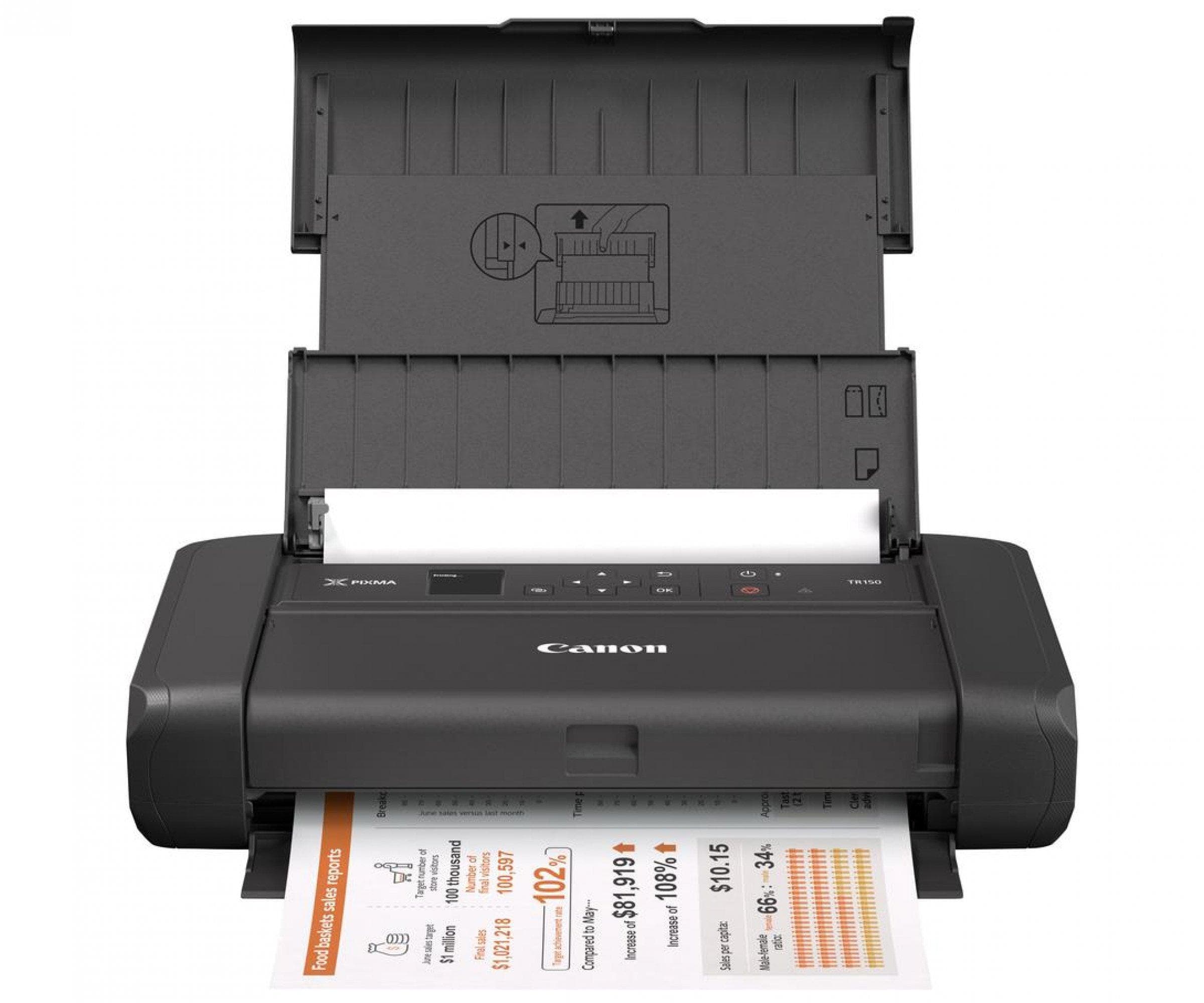 Drukarka Canon Pixma TR150 + akumulator 4167C026