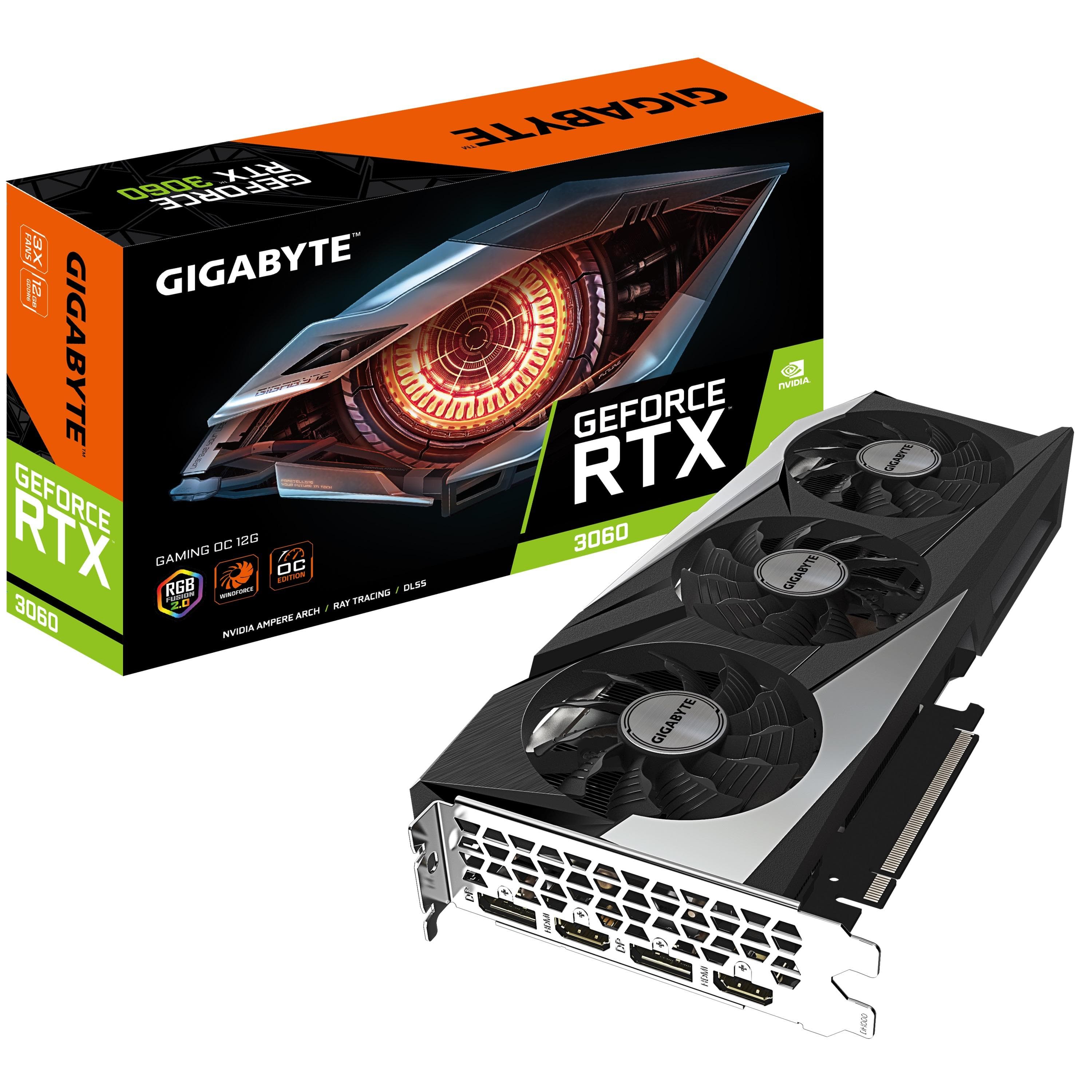 Gigabyte GeForce RTX 3060 Gaming OC 2.0 12GB