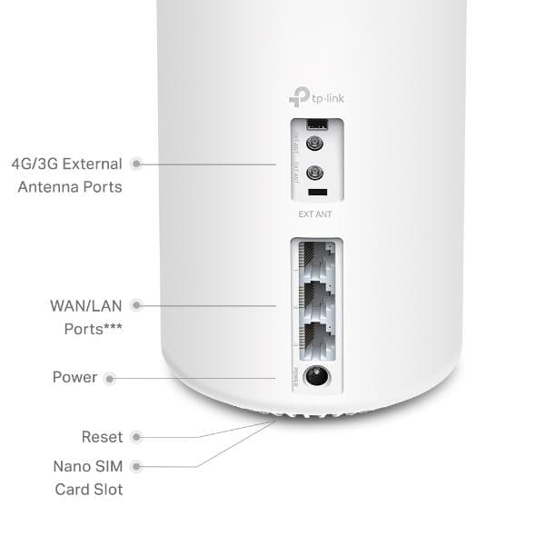 Deco  X20-4G domowy system Wi-Fi 6 Mesh 4G+ LTE