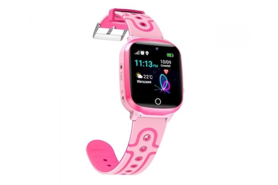 Smartwatch dla dzieci GoGPS K17 (r&amp;oacute;żowy)