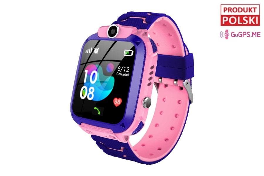 Smartwatch dla dzieci GoGPS K16S (r&amp;oacute;żowy)