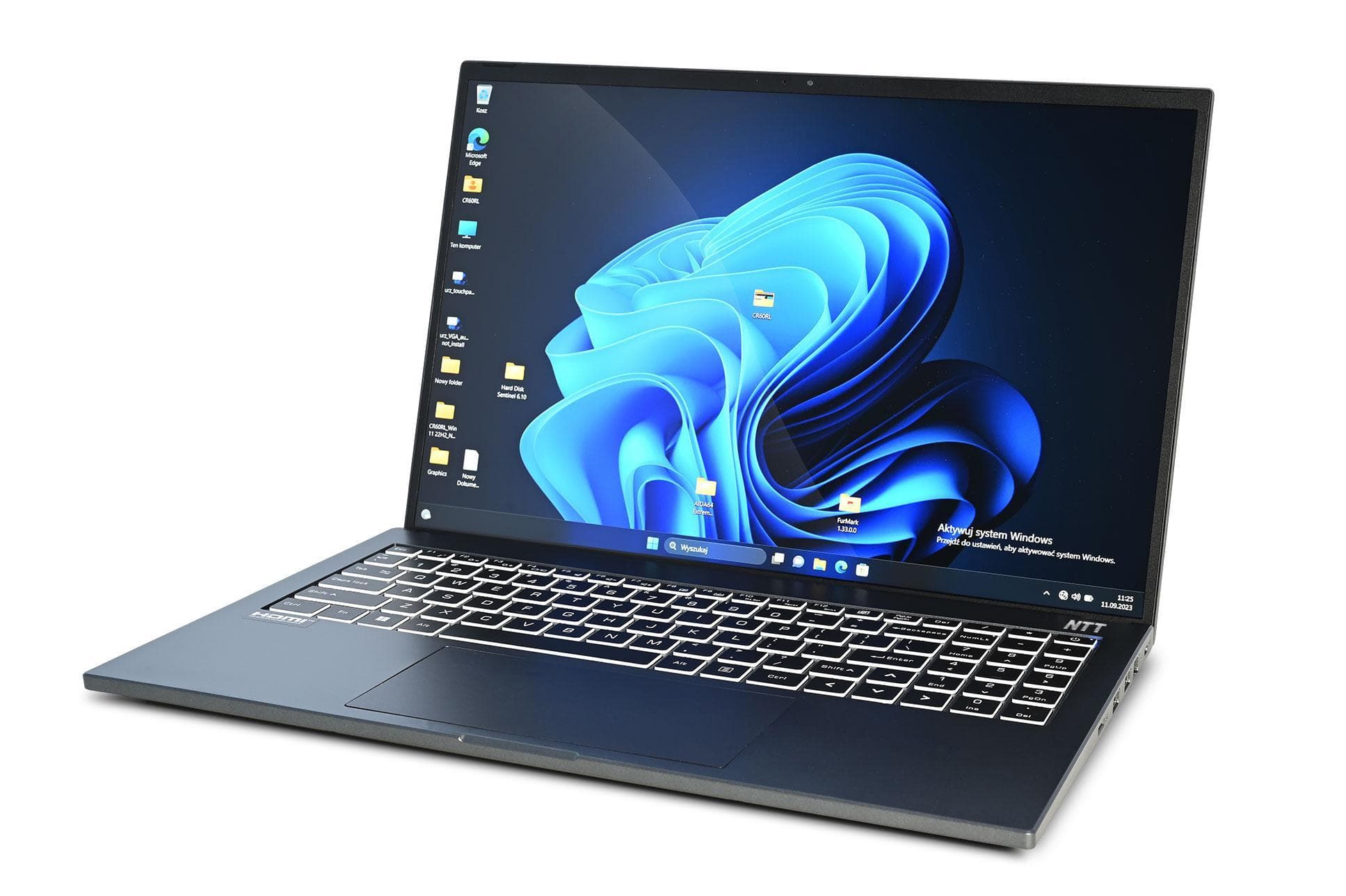 Laptop NTT Book B16EC 16&amp;quot; 1920x1200, i5 13420H, ARC A350M 4GB, 16GB RAM, 1TB SSD M.2, Windows 11 Pro