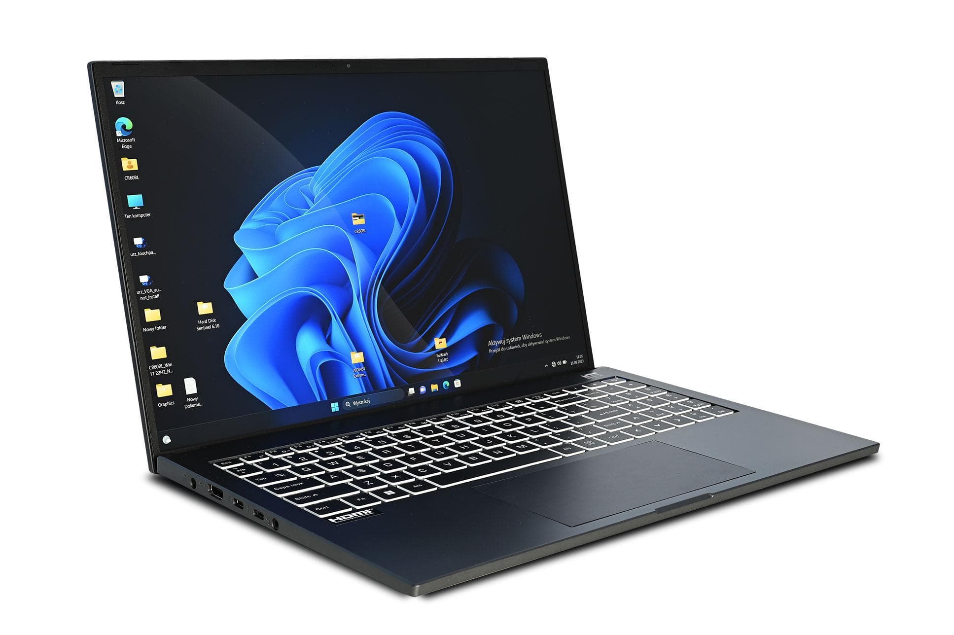 Laptop NTT Book B16EC 16&amp;quot; 1920x1200, i5 13420H, ARC A350M 4GB, 16GB RAM, 1TB SSD M.2, Windows 11 Pro