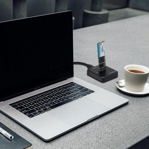 Stacja dokująca dysk&amp;oacute;w SSD M.2 SATA/PCIe NGFF/NVMe USB 3.1 Qoltec