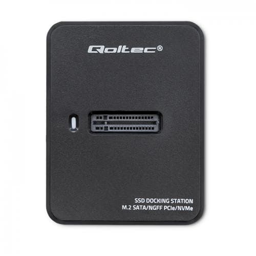 Stacja dokująca dysk&amp;oacute;w SSD M.2 SATA/PCIe NGFF/NVMe USB 3.1 Qoltec