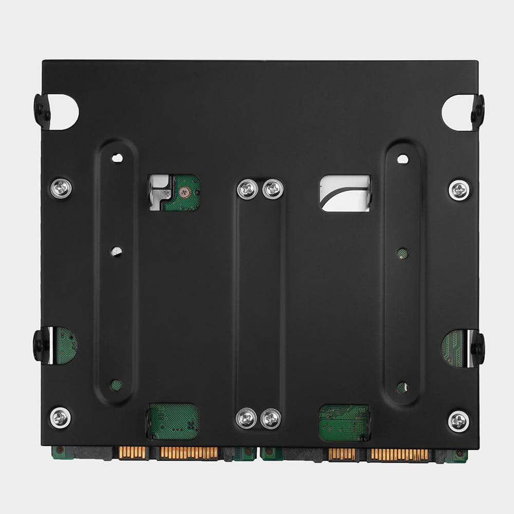 Adapter dysk&amp;oacute;w Axagon z 5,25&amp;quot; do 4x2,5&amp;quot; lub 2x2,5&amp;quot;+1x3,5&amp;quot; HDD czarna