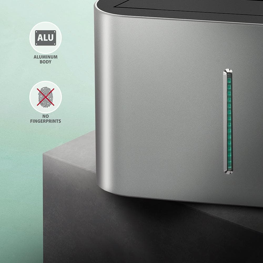 Stacja dokująca Axagon ADSA-DC USB-C 3.2 Gen1 do 2x SATA 6Gbps 2,5&amp;quot; SSD/HDD z funkcją klonowania