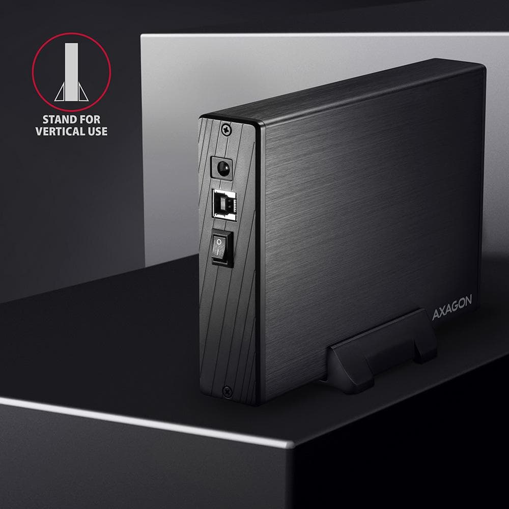 Obudowa zewnętrzna Axagon do dysk&amp;oacute;w HDD 3,5&amp;quot; SATA 2 (3Gbit/s) /USB3.2 Gen1