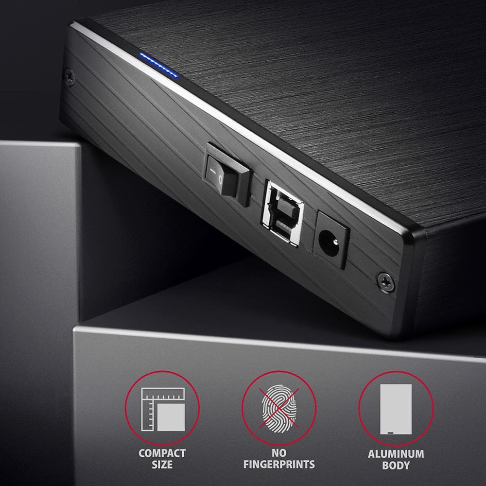 Obudowa zewnętrzna Axagon do dysk&amp;oacute;w HDD 3,5&amp;quot; SATA 2 (3Gbit/s) /USB3.2 Gen1
