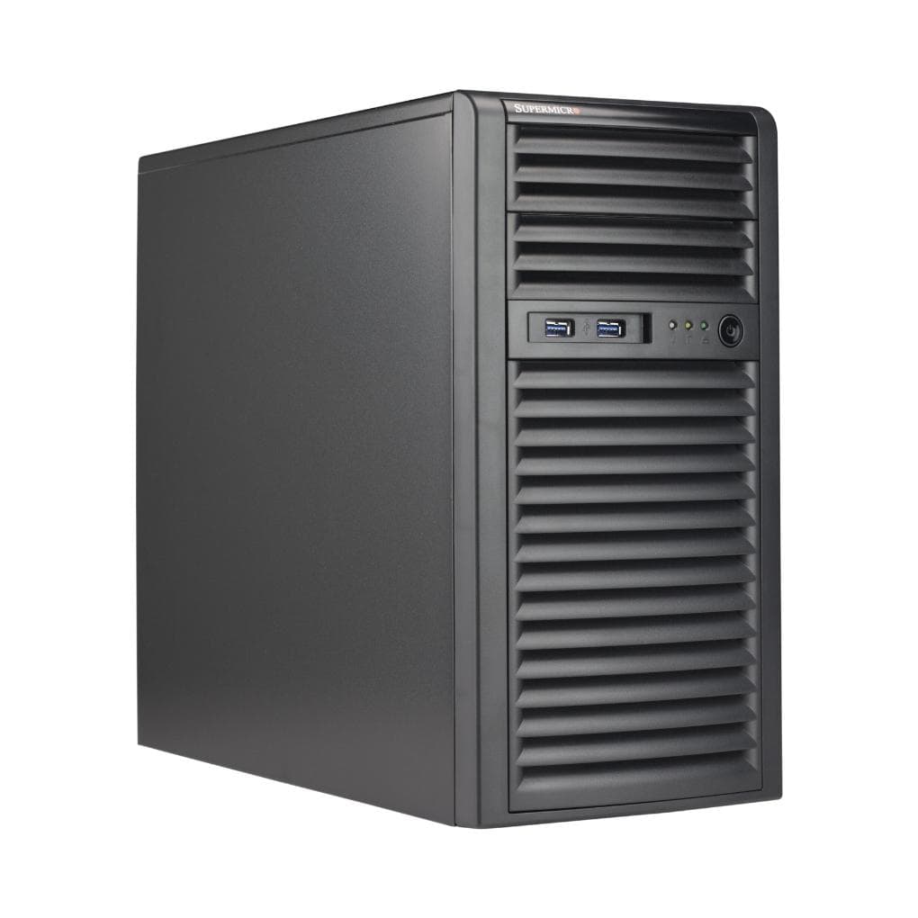 Serwer NTT TYTAN 510S30 ENTRY  --- MIDI TOWER, 4 x SATA RAID 0,1,10, Xeon E-2436, 960GB SSD, 32GB RAM DDR5, 2 x LAN RJ45