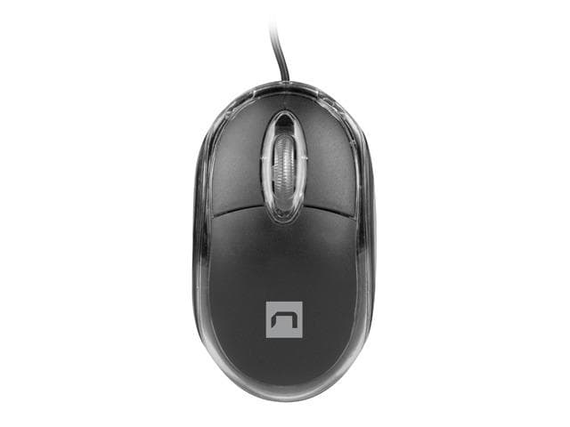 Mysz VIREO 2  przewodowa optyczna,  3 przyciski,  USB, czarna