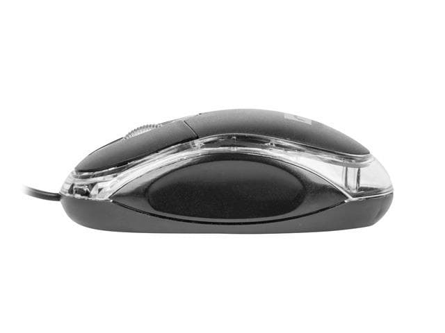 Mysz VIREO 2  przewodowa optyczna,  3 przyciski,  USB, czarna