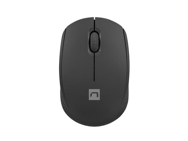 Mysz STORK  bezprzewodowa optyczna, 1600 DPI, 3 przyciski, USB, czarna