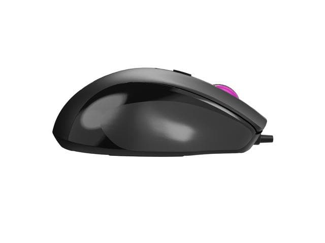 Mysz PIGEON 2  przewodowa optyczna, 4000 DPI, 6 przycisk&amp;oacute;w, programowalna,  USB, 1.8m czarna