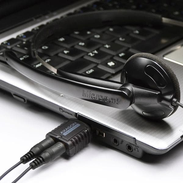 Karta dźwiękowa/Adapter dźwięku Axagon ADA-17 USB 2.0 mini 96kHz/24-bit stereo