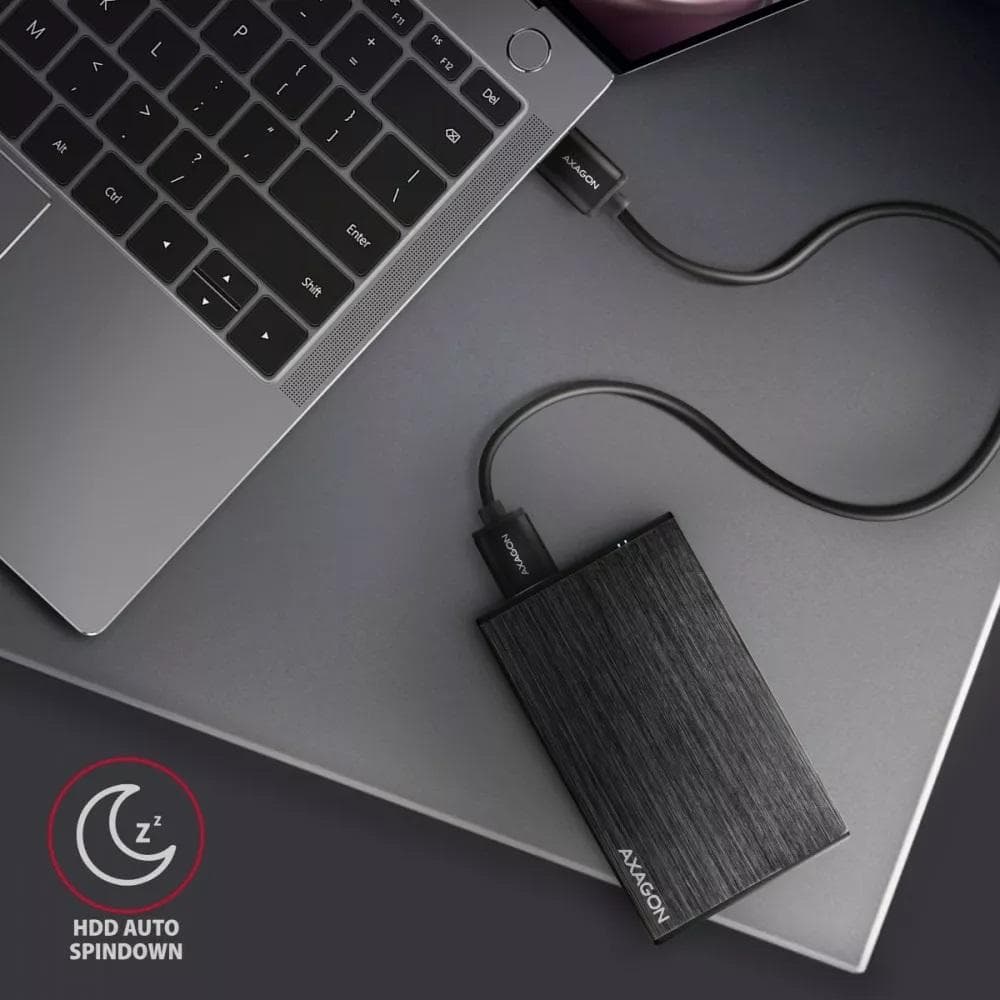 Obudowa zewnętrzna Axagon EE25-XA6 SSD/HDD 2,5&amp;quot; SATA 3.1 (6Gbit/s) /USB3.2 Gen1