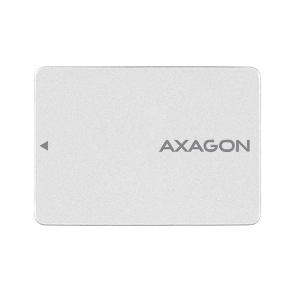Wewnętrzna obudowa montażowa 2,5&amp;quot; Axagon RSS-M2SD z interfejsem SATA do dysk&amp;oacute;w SSD M.2 SATA srebrna