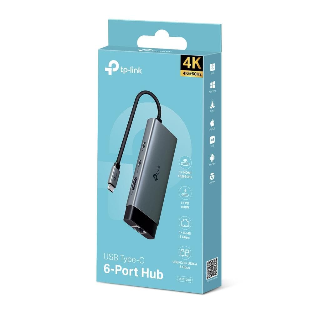 Hub USB-C TP-Link UH6120C