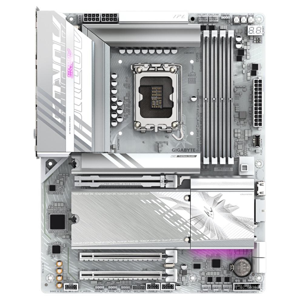 Gigabyte B860 Aorus Elite WIFI7 Ice