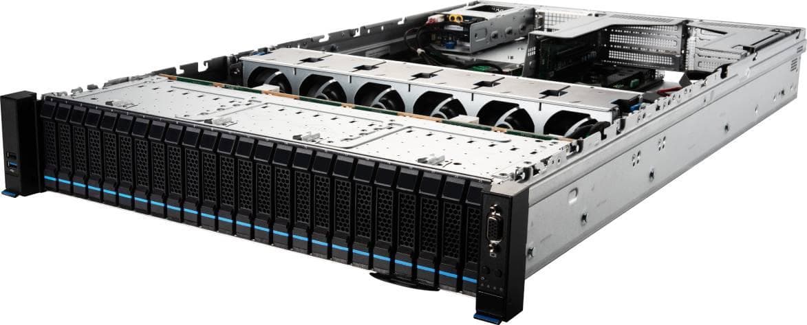 Serwer NTT MSI S2205-04 --- RACK 2U, 24 x SATA RAID 0,1,10 Xeon&amp;reg; 4410Y, 960GB SSD, 32GB RAM DDR5, 2 x LAN RJ45