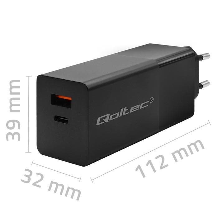 Ładowarka GaN 100W Power Pro QOLTEC