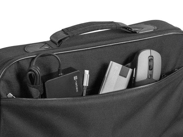 Torba do notebooka Natec Impala 2 15.6&amp;quot; czarno-szara
