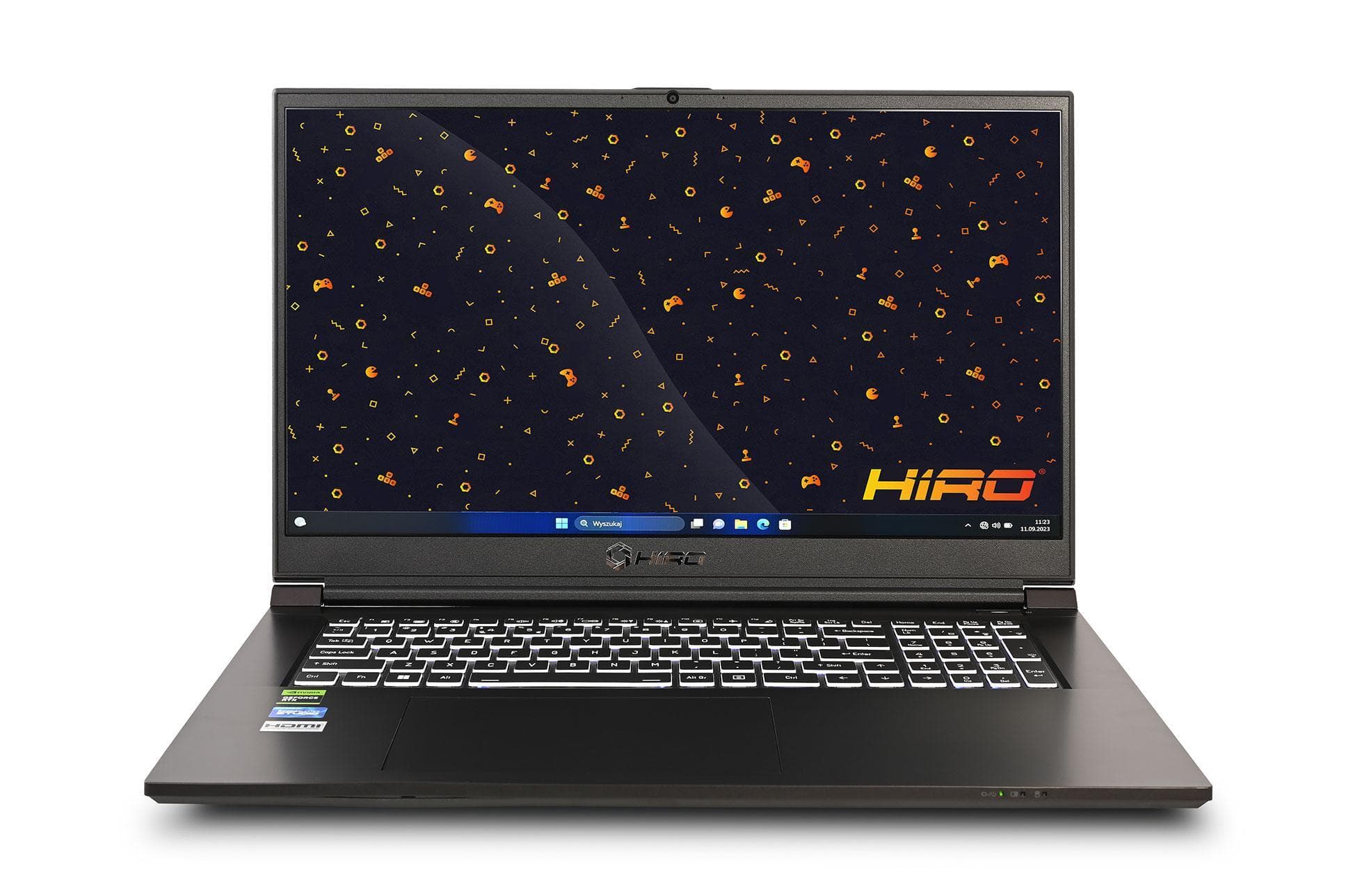 Laptop gamingowy HIRO KX760 17,3'', 144Hz, i7 13620H, RTX 4060 8GB, 32GB RAM, 2TB SSD M.2, W11H