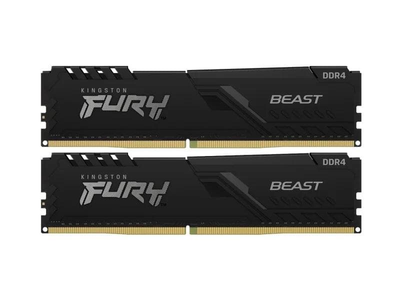 Pamięć RAM Kingston Fury Beast Black 32GB (2x16GB) DDR4 3200MHz
