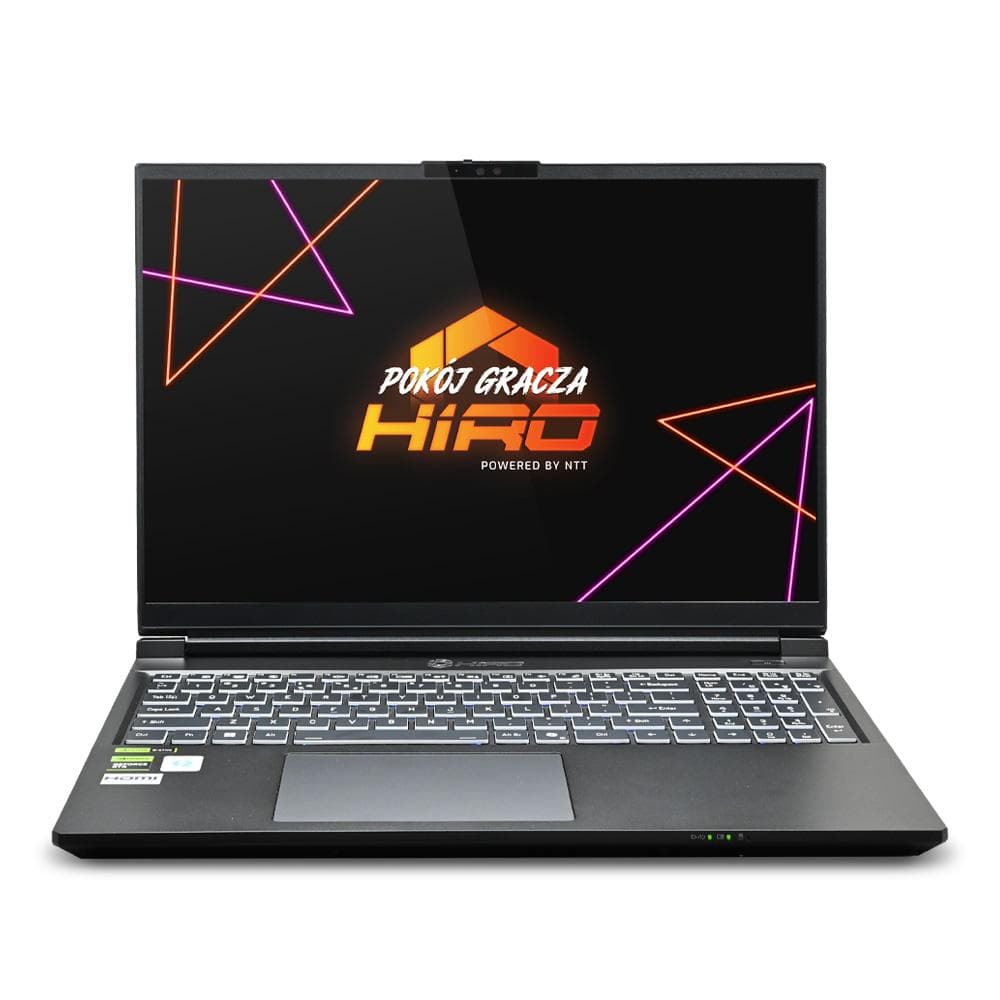 Laptop gamingowy HIRO EX16 16'' QHD+, 240Hz, Ultra 7 255HX, RTX 5070Ti 12GB, 32GB RAM, 1TB SSD, W11P