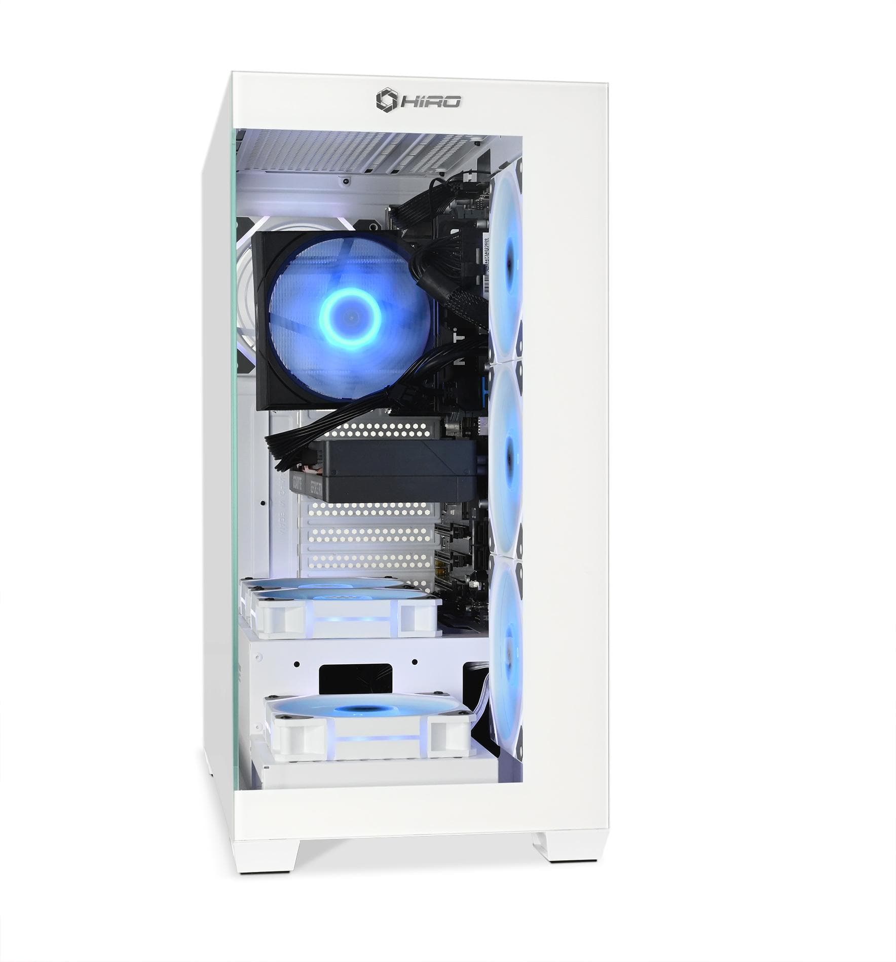 Komputer HIRO Subzero Intel i5 14400F, RTX 5060Ti 16GB, 32GB RAM, 1TB SSD, WIFI, W11H