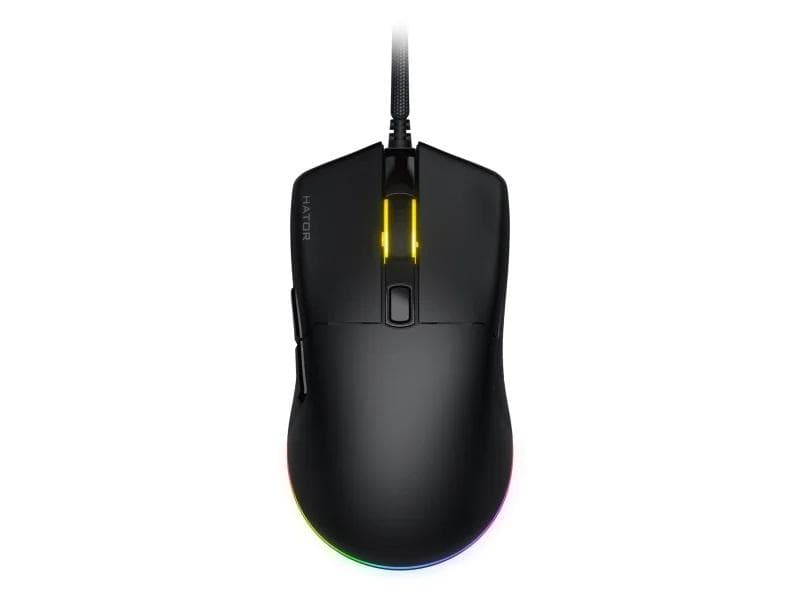 Mysz dla graczy Hator Pulsar 3 czarna