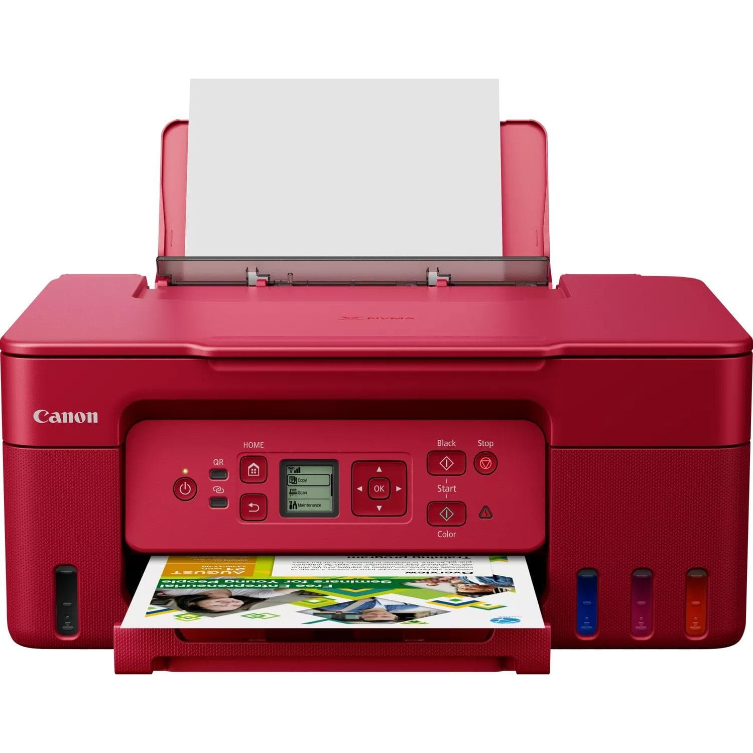 Urządzenie wielofunkcyjne Canon Pixma G3470 czerwone