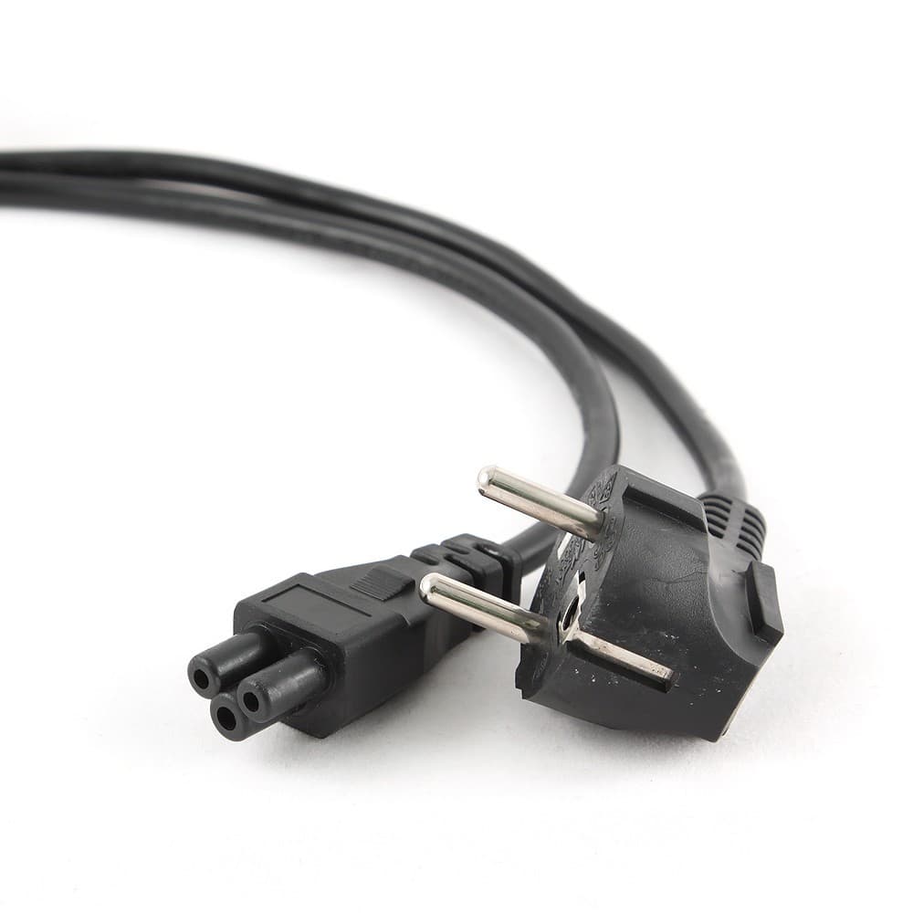 Kabel zasilający &amp;quot;koniczynka&amp;quot; IEC 320 C5 z certyfikatem VDE Gembird PC-186-ML12 (1,8 m)