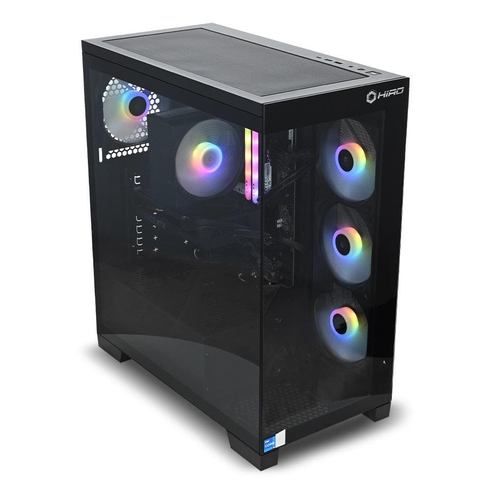 Komputer HIRO Aurora AMD Ryzen 5 7600, RTX 5060 8GB, 16GB RAM, 1TB SSD, WIFI, W11H