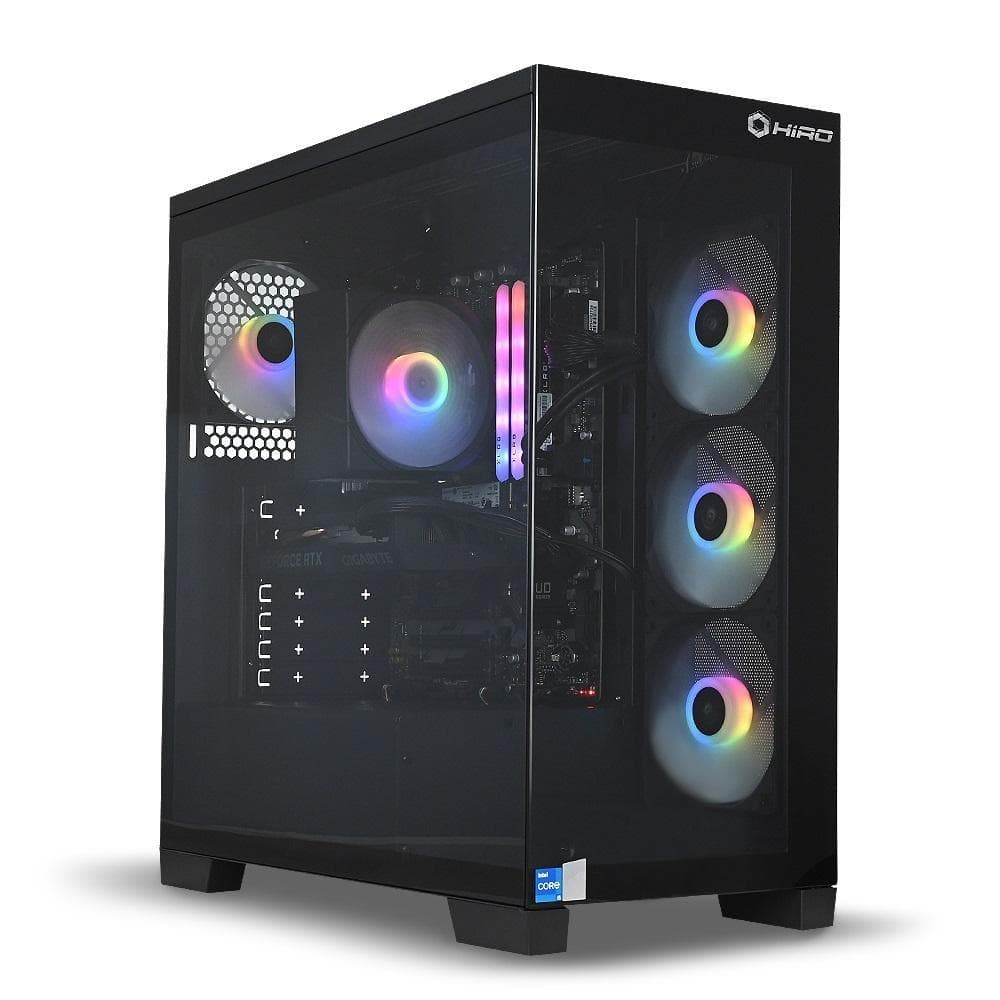 Komputer HIRO Aurora AMD Ryzen 5 7600, RTX 5060 8GB, 32GB RAM, 1TB SSD, WIFI, W11H